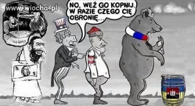Żydek się cieszy jak Polaczek