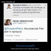 Czy ten człowiek jest kretynem czy po prostu z...