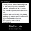 Trochę suchych faktów o UE