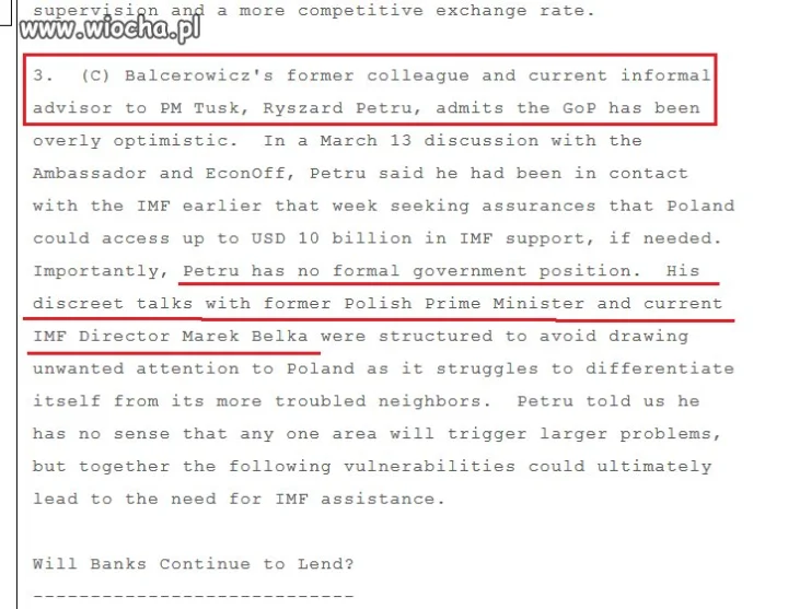 Jak podaje wikileaks przywódca nowej partii nowoczesna