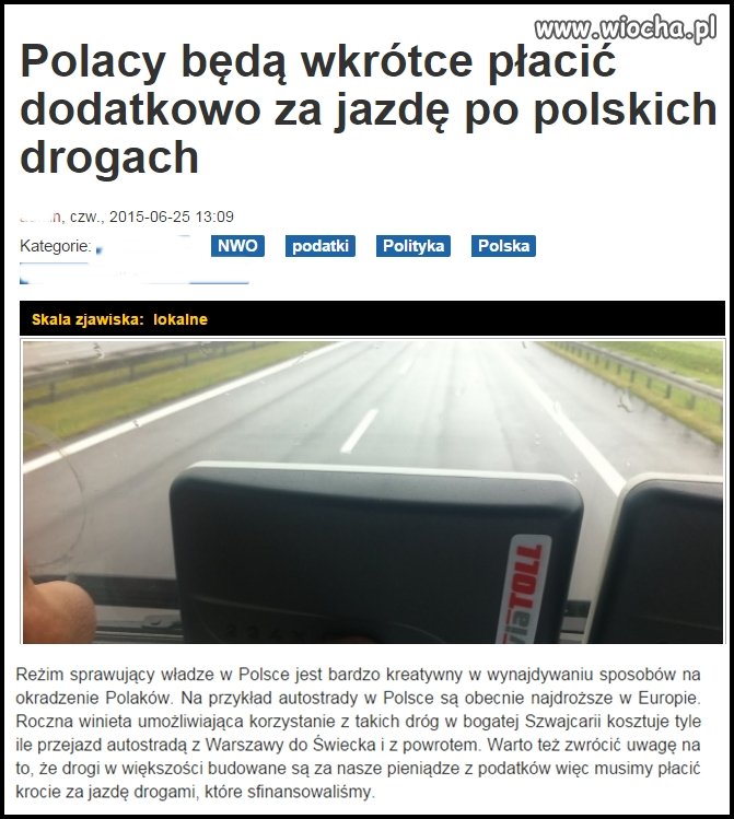 Jak tak dalej będzie To może za każdy litr powietrza 