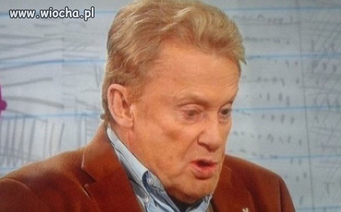 Niby wielki aktor...