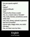 English