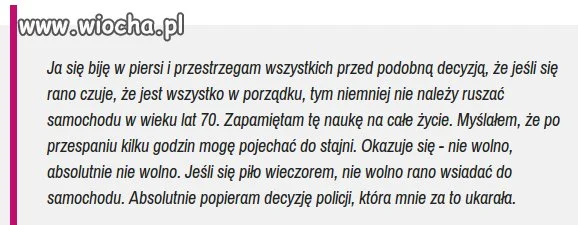 Wczoraj wstawiłem absurd dt. Pana Daniela