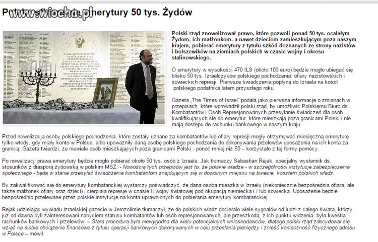 No to w ramach tak wspaniałej dobroczynności