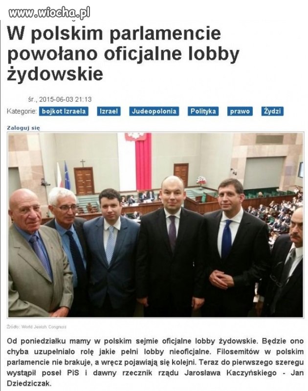 W polskim parlamencie