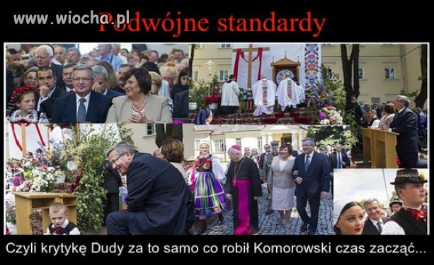 Komorowski przecież robił to samo 