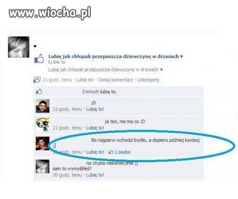 Najpierw wchodzi bydło