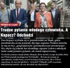 Padło trudne pytanie, Kopacz ucieka 