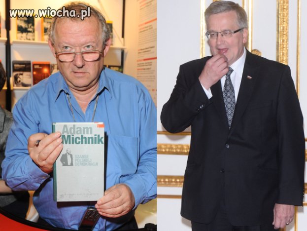 Adam Michnik: "Komorowski przegra wybory...