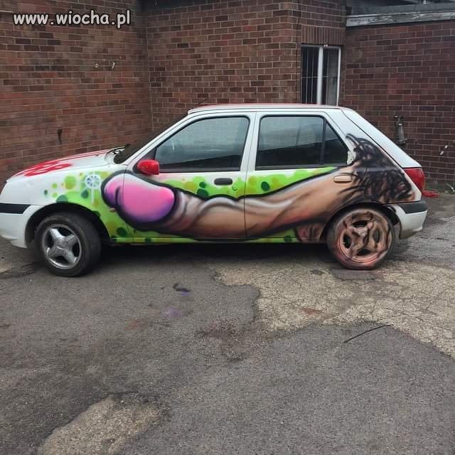 Chu..wy samochód