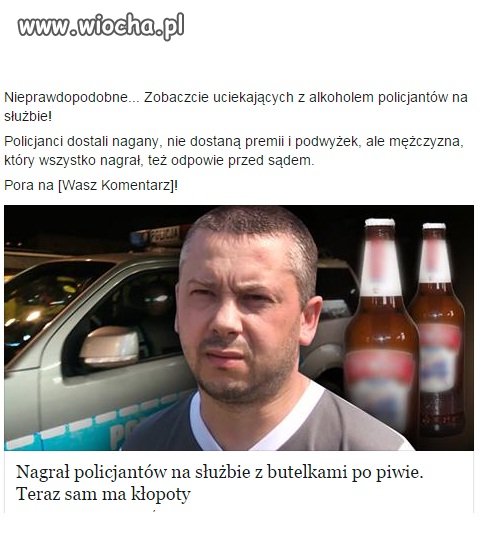 Władza nie lubi jak się patrzy na ręce.