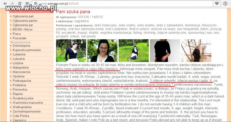 Pani szuka Pana