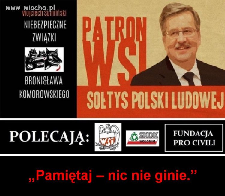 Nasz jeszcze aktualny prezydent, który ma 