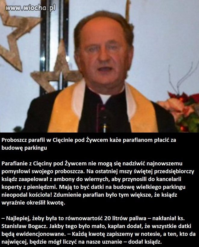 Przedsiębiorczy ksiądz