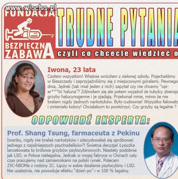Z cyklu... Trudne Pytania do Doktora