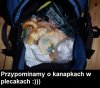 Przypominamy o kanapkach w plecakach!