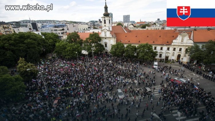 Słowacy pokazali co myślą o UE i imigrantach