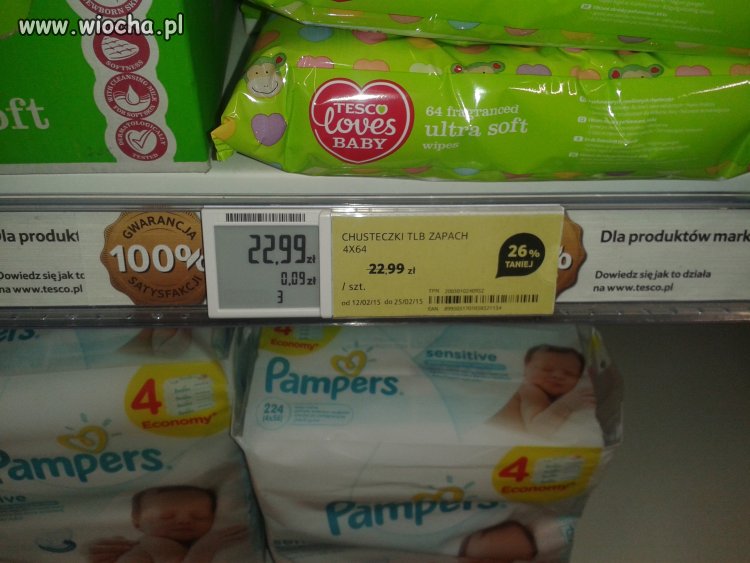 Promocja w Tesco w Piastowie