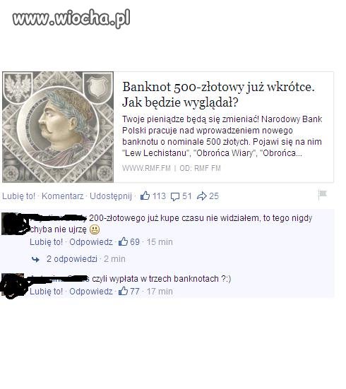 Emeryt dostanie 1 bo z drugiego musiał by wydać .