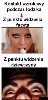 Kontakt wzrokowy.