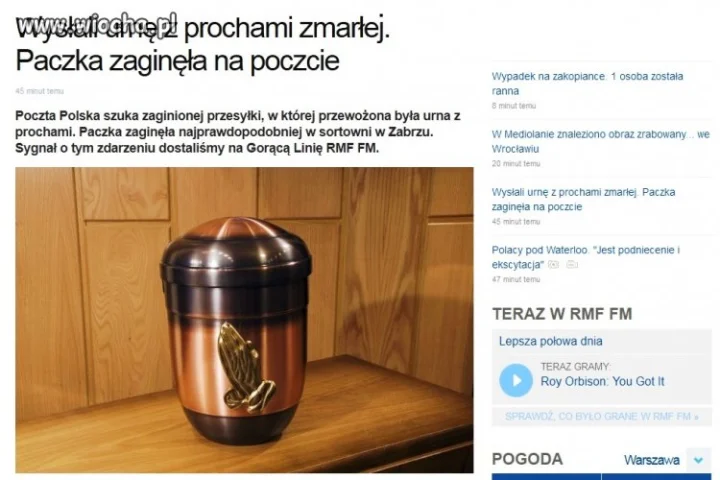 Wpadka Poczty Polskiej 