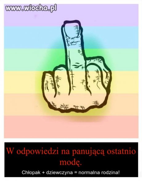 Chłopak i dziewczyna, normalna rodzina 