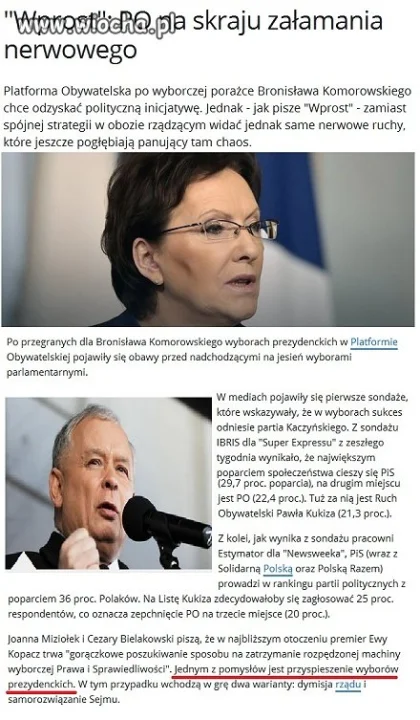 "NowoczesnaPO" wystawi pewnie Komorowskiego.