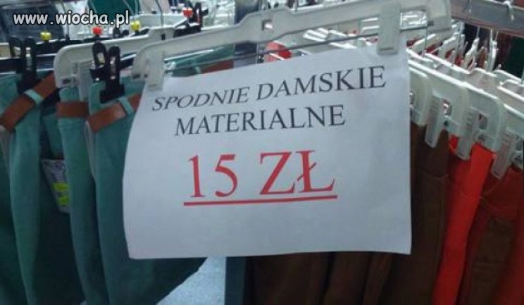 Coś dla materialistek.