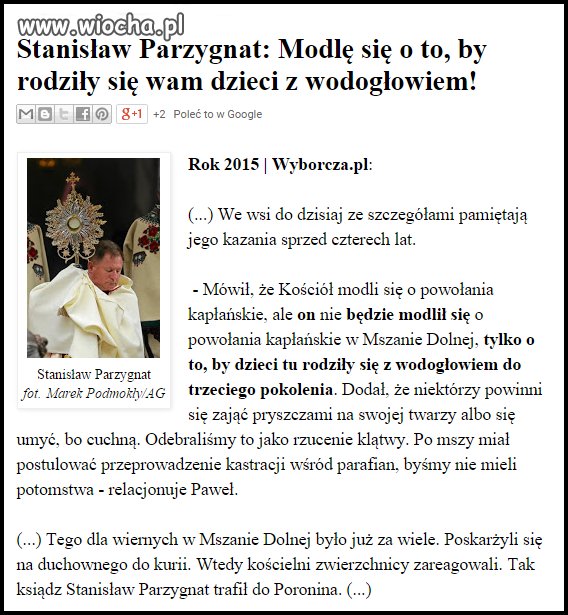 O co się modlą