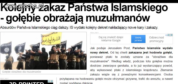 Dla nas to śmieszne