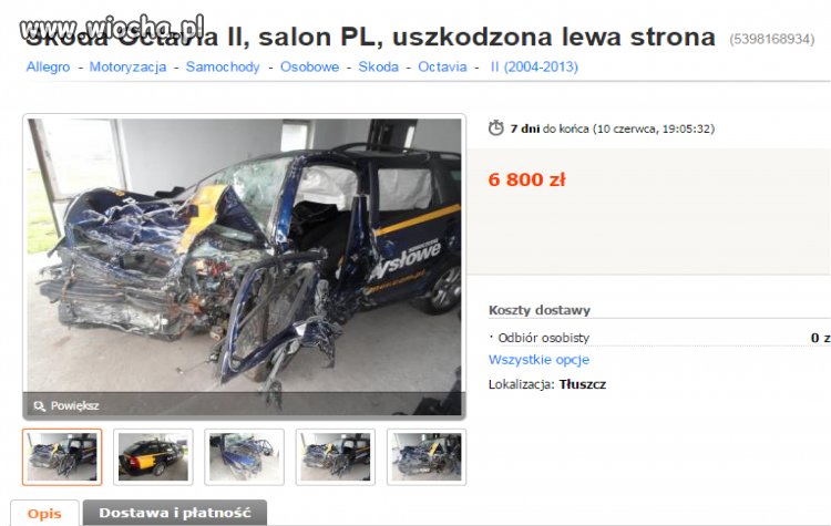 Panie, wyklepiesz pan i będzie śmigać jak nowa.