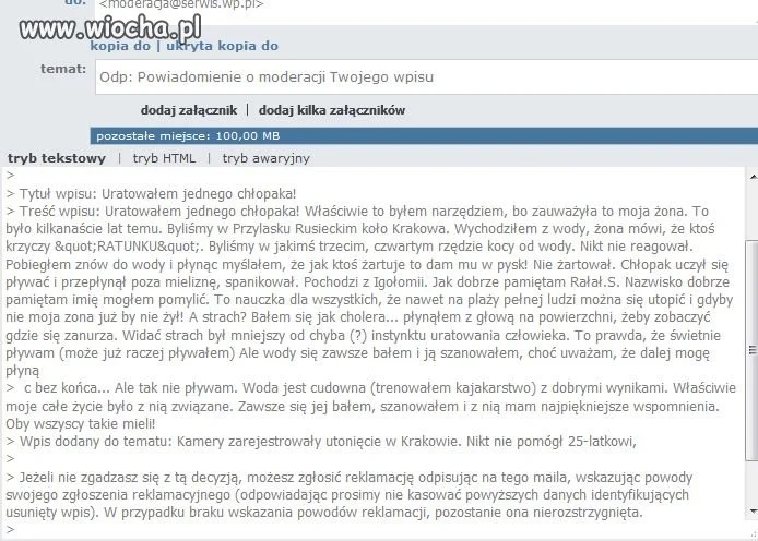 Komentarz do uratowania!