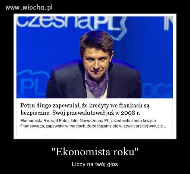 Ekonomista roku- oddaj głos.