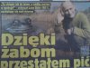 Kocham czytać poranną prasę!
