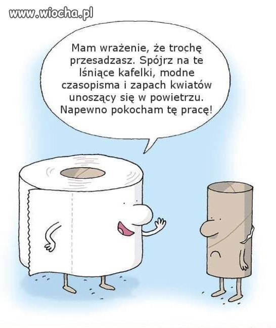 Witamy pana na stażu! 