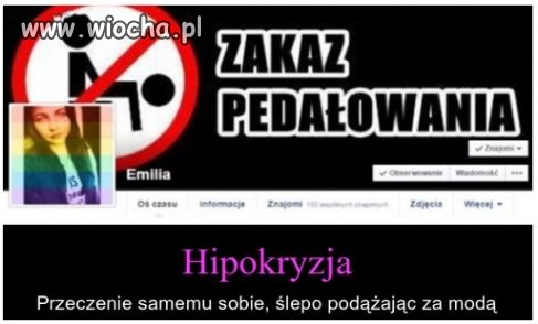 Zakaz pedałowania 