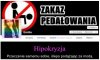 Zakaz pedałowania 