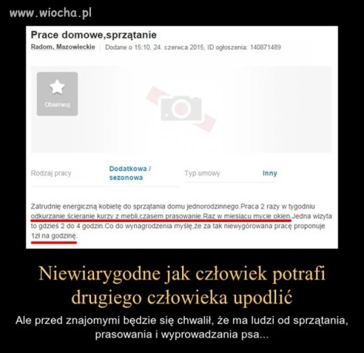 1 zeta za godzinę