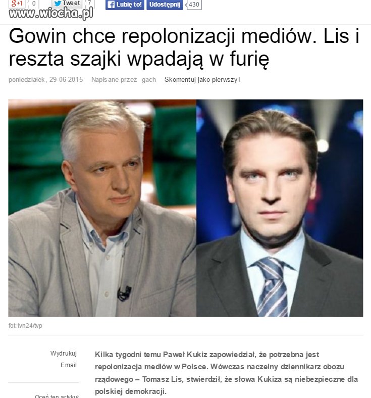 LIS - obrońca demokracji. 