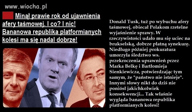 "Tusek" obiecał, że wyjaśni sprawę