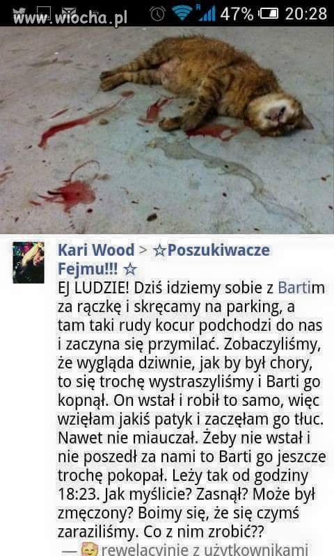 Wiecie, co z nią zrobić.