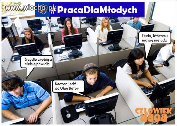Praca dla młodych