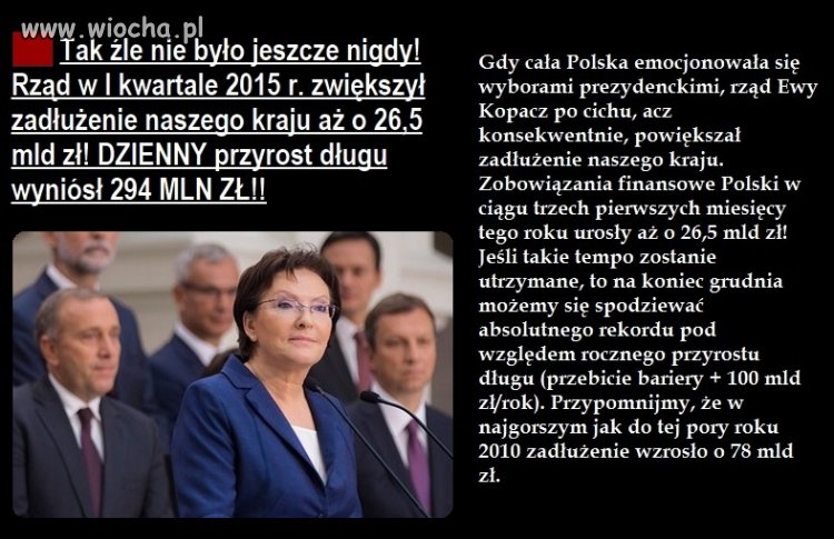 A czego się spodziewać PO ich rządzeniu 