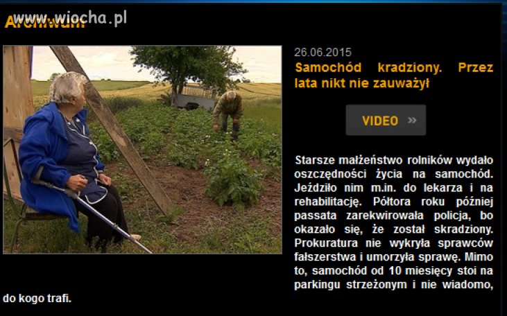 A samochód dalej na parkingu strzeżonym