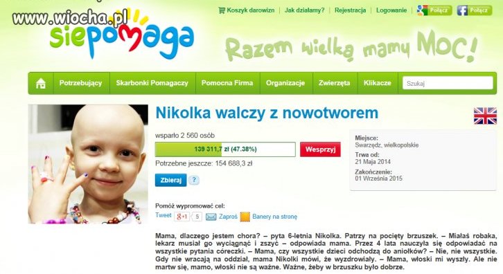 Dziecko musi prosić, by móc mieć szansę 