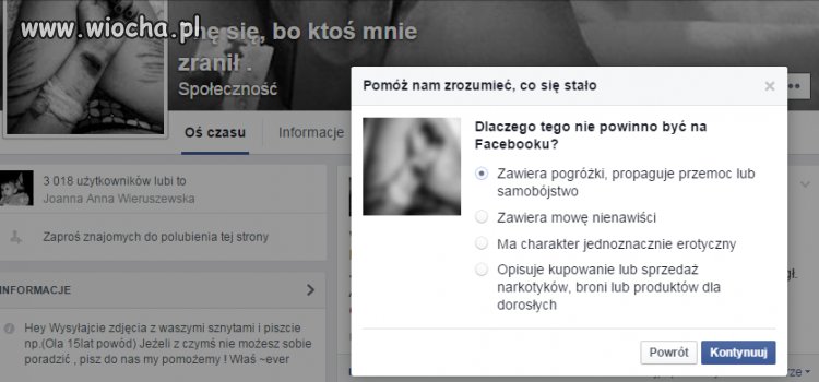 WIDZISZ? REAGUJ! ZGŁASZAJ STRONY TEGO TYPU!