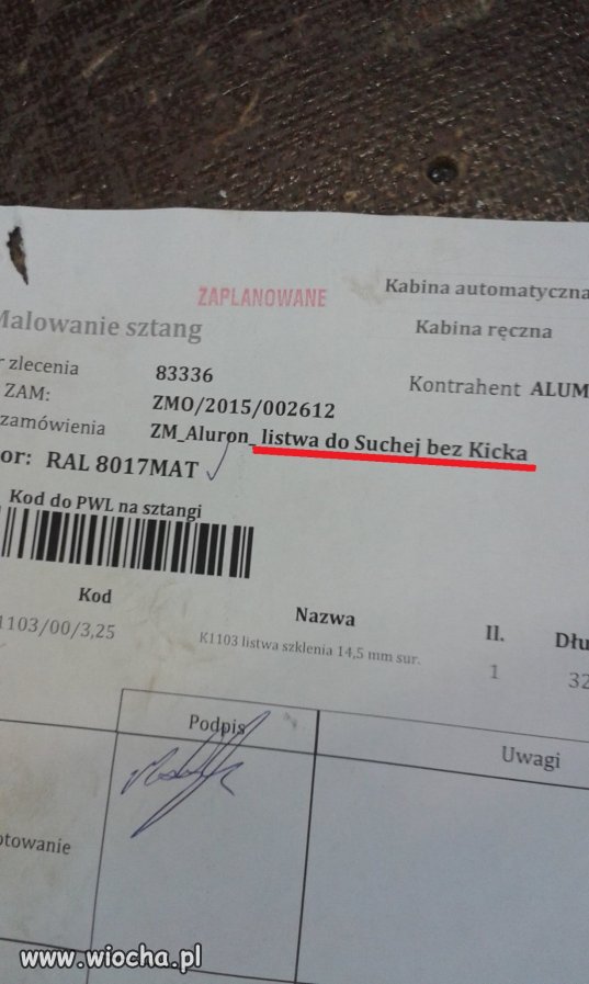 Do Suchej bez Kicka 