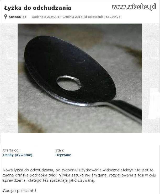 Łyżka do odchudzania