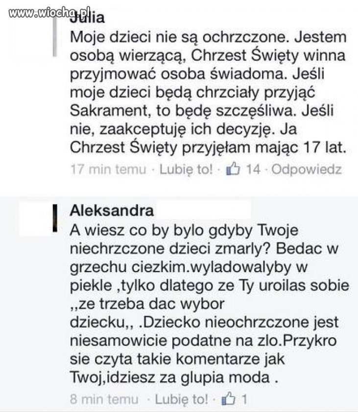 Rozmowa na Facebooku 